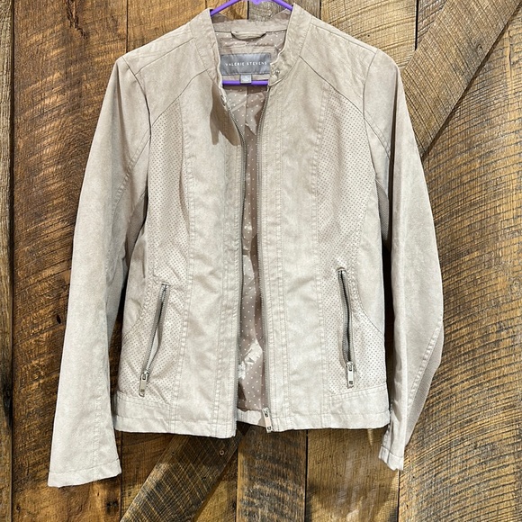 Valerie Stevens ladies faux suede jacket - Picture 1 of 9
